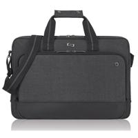

Solo Bags 15.6" Urban Slim Laptop Briefcase, Gray