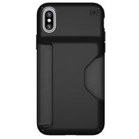 

Speck Presidio Wallet Case for iPhone X - Black/Black