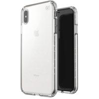 

Speck Presidio Clear + Glitter Case for iPhone XS Max, Clear/Gold Glitter