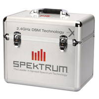 

Spektrum Single Stand Up Transmitter Case for All SPM Radio System, Silver