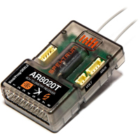 

Spektrum AR8020T DSMX 8-Channel Telemetry Receiver