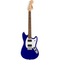 

Squier Bullet Mustang HH Electic Guitar, Indian Laurel Fingerboard, Imperial Blue