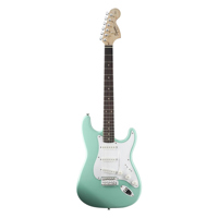 

Squier Affinity Series Stratocaster Electric Guitar, Rosewood Fingerboard, Surf Green