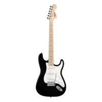 

Squier Affinity Series Stratocaster Electric Guitar, Maple Fingerboard, Black
