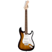 

Squier Stratocaster Electric Guitar Pack with 10G Amplifier and Padded Gig Bag, Brown Sunburst