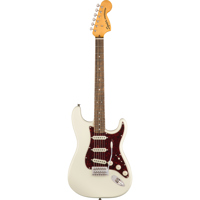 

Squier Classic Vibe '70s Stratocaster Electric Guitar, Indian Laurel Fingerboard, Olympic White