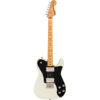 

Squier Classic Vibe '70s Telecaster Deluxe Electric Guitar, Maple Fingerboard, Olympic White