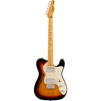 

Squier Classic Vibe '70s Telecaster Thinline Electric Guitar, Maple Fingerboard, 3-Tone Sunburst
