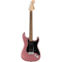 

Squier Affinity Series Stratocaster HH Electric Guitar, Laurel Fingerboard, Burgundy Mist