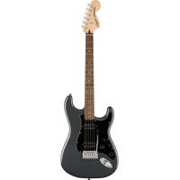 

Squier Affinity Series Stratocaster HH Electric Guitar, Laurel Fingerboard, Charcoal Frost Metallic