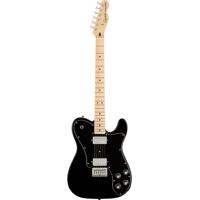 

Squier Affinity Series Telecaster Deluxe Electric Guitar, Maple Fingerboard, Black Pickguard, Black