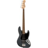 

Squier Affinity Series Jazz Bass Electric Guitar, Laurel Fingerboard, Charcoal Frost Metallic