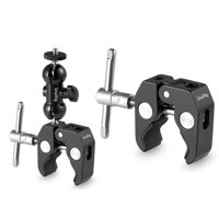 

SmallRig Multi-Function Double End BallHead with Clamp & 1/4" Screw - With SmallRig Super Clamp with 1/4" and 3/8" Thread