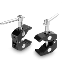 

SmallRig Super Clamp with 1/4" and 3/8" Thread, 2-Pack