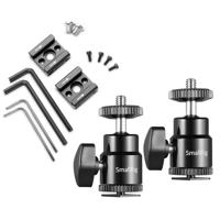 

SmallRig Cold Shoe, 2-Pack - With SmallRig 1/4" Camera Hot Shoe Mount with Additional 1/4" Screw, 2-Pack