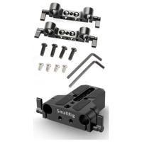 

SmallRig Super Lightweight 15mm Railblock, 2-Pack - With SmallRig Baseplate with Dual 15mm Rod Clamp