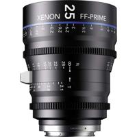 

Schneider Kreuznach Xenon FF T2.1/25mm Prime Lens for Canon EF Mount, 3m (9.84') Close Focus, Manual Focus