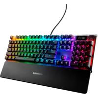 

SteelSeries Apex Pro Wired Mechanical Gaming Keyboard with Adjustable Actuation Switches, RGB Back Lighting, Black