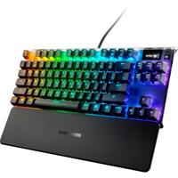 

SteelSeries Apex Pro TKL Wired Mechanical Gaming Keyboard with Adjustable Switch, RGB Back Lighting, Black