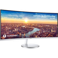 

Samsung C34J791 34" 21:9 Ultra-Wide QHD 100Hz Curved VA LED LCD Monitor with Thunderbolt 3, AMD FreeSync, Built-In Speaker