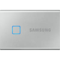 

Samsung T7 Touch 1TB USB 3.2 Gen 2 Type-C Portable External SSD, Silver