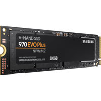 

Samsung 970 EVO Plus 500GB NVMe PCIe Gen 3.0 x4 M.2 Internal SSD