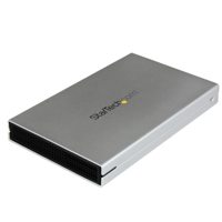 

StarTech 2.5" eSATA USB 3.0 6Gbps External Hard Drive Enclosure, Silver