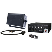 

Speco Technologies 2 Way Audio Kit, Includes 15W RMS Amplifier, 4" Wall-Mount 70/25V Speaker and Line-Level Microphone