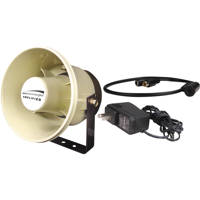 

Speco Technologies 2 Way DVR Audio Kit, Includes 6" 20W PA Speaker and Line-Level Microphone