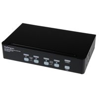 

StarTech 4 Port High Resolution USB DVI Dual Link KVM Switch with Audio