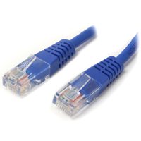 

StarTech 25' Molded Cat 5e UTP Patch Cable with RJ-45 Male Connectors, 24 AWG, Blue