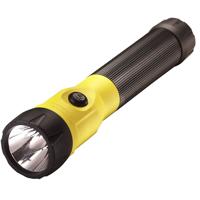 

Streamlight PolyStinger LED Flashlight with IEC Type A (120V) AC Smart Charger, NiCd Battery, Yellow, 385 Lumens