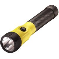 

Streamlight PolyStinger LED Flashlight with IEC Type A (120V) AC/12V DC Smart PiggyBack Charger, NiCd Battery, Yellow, 385 Lumens