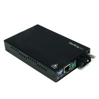 

StarTech 10/100 Mbps Single Mode SC Fiber Media Converter, 30km Maximum Transfer Distance