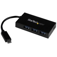

StarTech 4-Port USB 3.0 Hub with Power Adapter