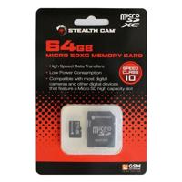 

Stealth Cam 64GB Class 10 Micro SDXC Memory Card with Adapter