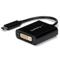 

StarTech USB-C to DVI Adapter, Black