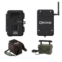 

Stealth Cam DRONE Remote Surveillance System, Includes 8.0 Megapixel Drone Camera, Drone Remote Unit, 12V Battery, Carry Bag, Mounting Straps, 2GB SD Card