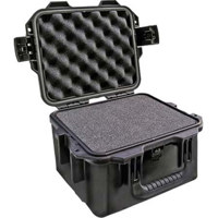 

Pelican iM2075 Case, Watertight, Padlockable Case, with Multilayer Cubed Foam Interior, Black