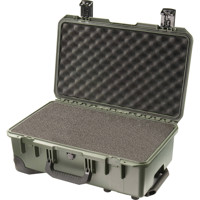 

Pelican Storm iM2500 Case with Wheels, Watertight, Padlockable Case, with Multilayer Cubed Foam, Olive Drab