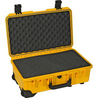 

Pelican iM2500 Case with Wheels, Watertight, Padlockable Case, with Multilayer Cubed Foam Interior, Yellow