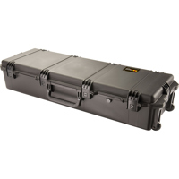 

Pelican iM3220 Storm Case with Wheels for Multiple Firearms up to 42", Watertight, Padlockable Case, No Foam or Divider Interior, Black