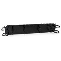 

StarTech 2U Double-Sided Horizontal/Vertical Cable Management Panel with Finger Duct and D-Ring Hooks