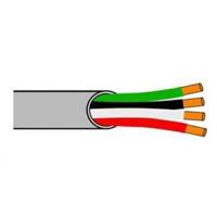

Securitytronix 4 Conductor Stranded Cable, 16 AWG, 500' Spool, Gray Jacket