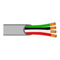 

Securitytronix 4 Conductor Stranded Cable, 18 AWG, 500' Spool, Gray Jacket
