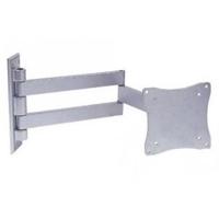 

Securitytronix Extending Wall Mount for LCD Television/Monitor, VESA 75x75mm and 100x100mm Standard, 33 lbs Capacity, Silver