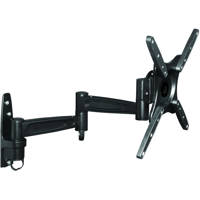 

Securitytronix Wall Bracket Mount with VESA Adaptor for 13-42" LCD/LED TVs, 44 lbs Capacity, 180 Degree Swivel, 3.82-16.42" TV to Wall Size