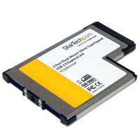 

StarTech 2 Port Flush Mount USB 3.0 ExpressCard Adapter