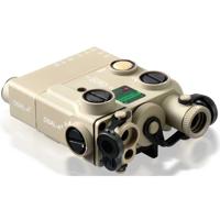 

Steiner Advanced 3 Class 1/3R Civilian Dual Beam Visible Green/IR Aiming Laser Sight with IR Illuminator, Desert Sand