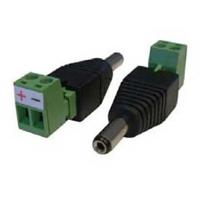 

Securitytronix 2.1x5.5mm Male DC Power Connector with Removable Block for CCTV Cameras